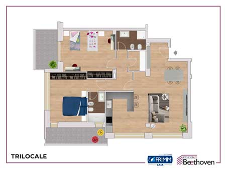 Trilocale