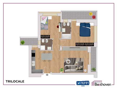 Trilocale